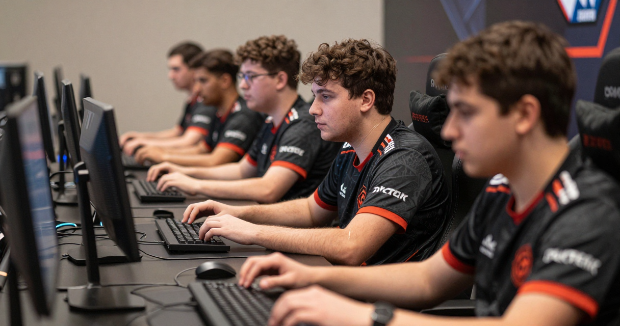 Treinamento coletivo esports