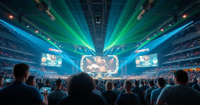 Eventos de esports ao vivo
